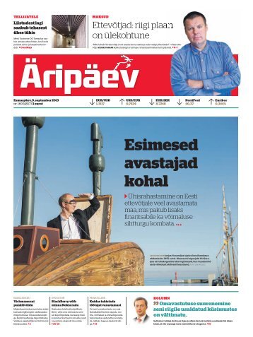 PDF-failina - TÃ¤nane leht - ÃripÃ¤ev
