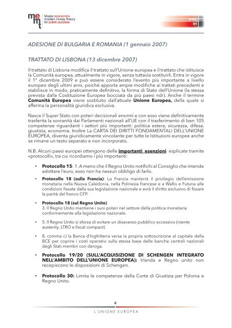 L'UNIONE EUROPEA (Doc.01 in formato PDF) - memmt.info