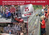 familienwochenende zum club-jubilÃ¤um - LGB Club Rhein / Sieg