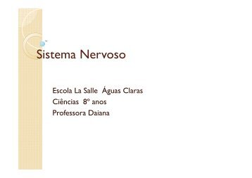 Sistema Nervoso - La Salle