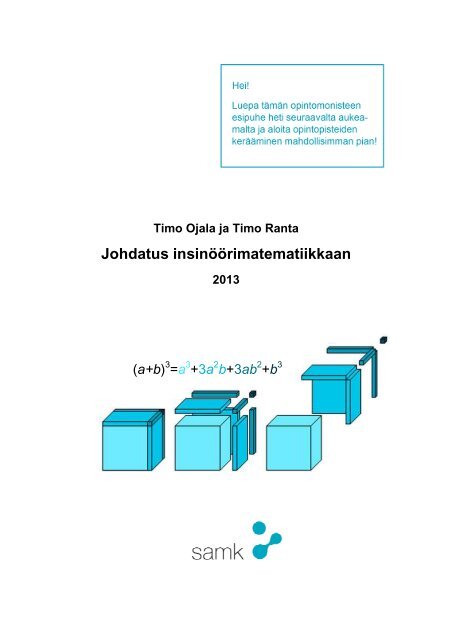 Johdatus insinÃ¶Ã¶rimatematiikkaan - SAMK