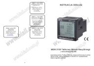 INSTRUKCJA OBSŁUGI MDM 3100 Tablicowy ... - BIALL sp. z oo