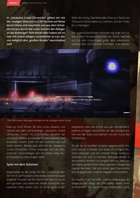 Assassin's Creed Chronicles: China - Review [GAIN Magazin]
