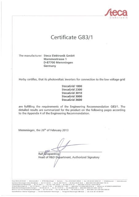 g83 1 engineering recommendation g83 1 engineering recommendation