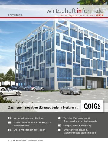 Wirtschaftsstandort Heilbronn | wirtschaftinform.de 05.2015