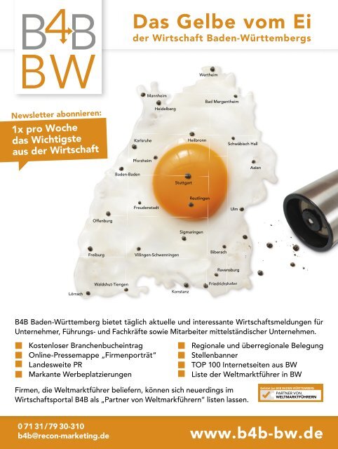 Wirtschaftsstandort Heilbronn | wirtschaftinform.de 05.2015