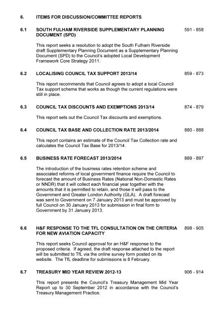 Agenda frontsheet PDF 185 KB - Meetings, agendas and minutes