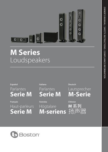 Serie M - Boston Acoustics