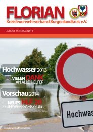 Mitteilungsblatt der Kreisfeuerwehrverbandes Burgenlandkreis e.V. - Heft 04