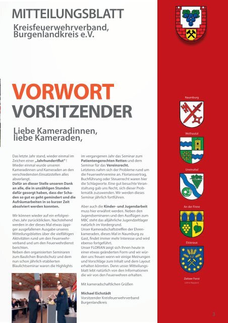 Mitteilungsblatt der Kreisfeuerwehrverbandes Burgenlandkreis e.V. - Heft 04