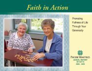 Phoebe Ministries Annual Report 2008-09