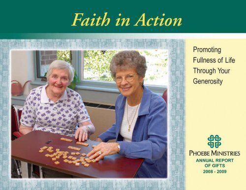 Phoebe Ministries Annual Report 2008-09