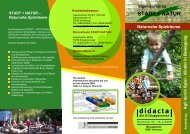 Flyer im pdf-Format herunterladen - Stadt und Natur