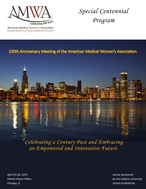 AMWA-Centennial-Program
