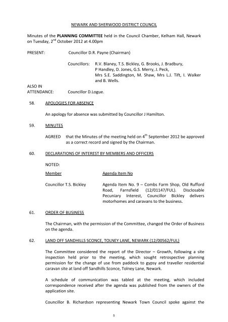 Planning Committee - 2nd July 2013 - Newark and Sherwood ...