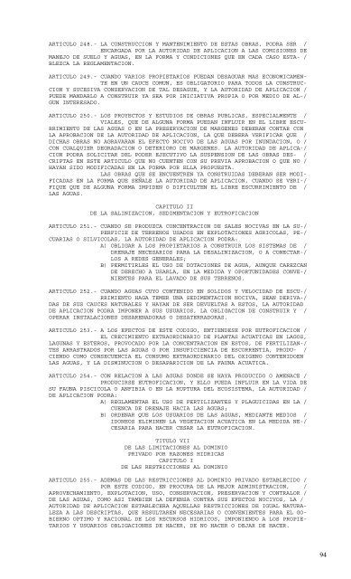 Leyes Ambientales de la Provincia del Chaco.