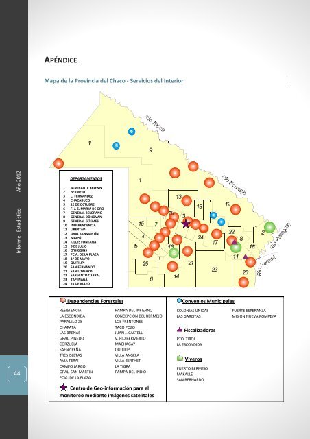 Planes Autorizados por Departamento Provincial