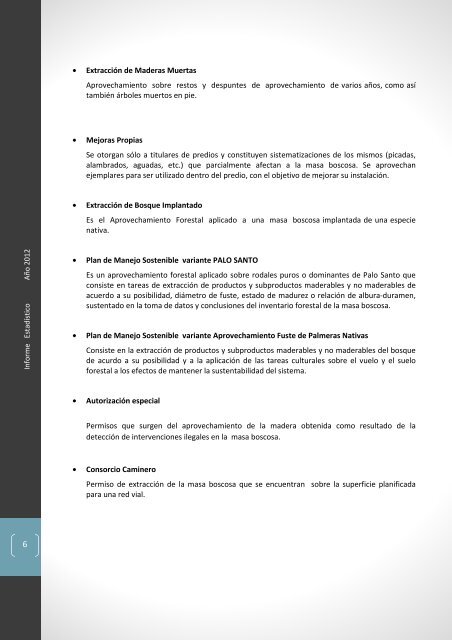 Planes Autorizados por Departamento Provincial