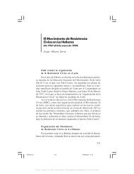 El Movimiento de Resistencia Cívica en La Habana - Diversitas