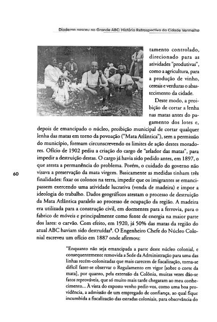 Os imigrantes do Núcleo Colonial de São ... - Diversitas - USP