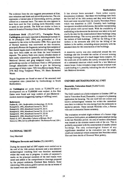 CBA SMA\SMA 1998.PDF - Council for British Archaeology