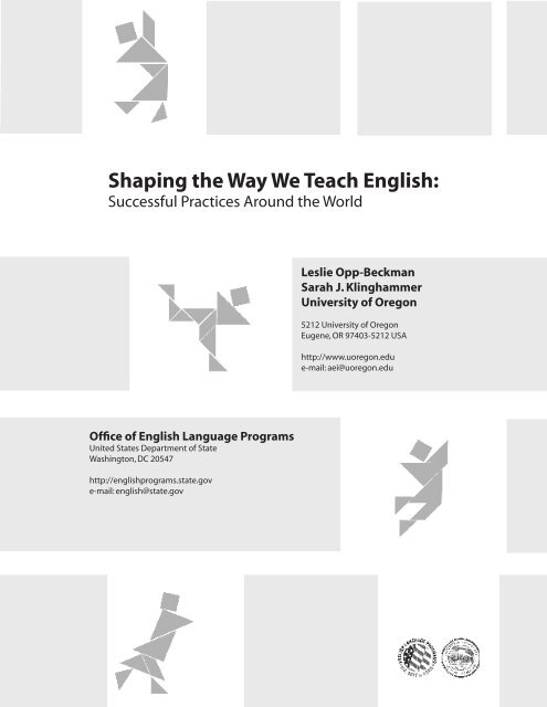 Shaping the Way We Teach English: - EFL Classroom 2.0