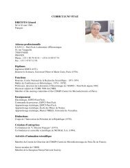 CV GD - Laboratoire d'Ã©lectronique (ESPCI)