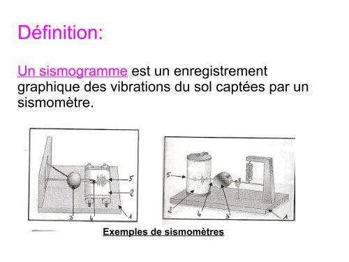 II) L'origine des séismes A- La cause de la rupture Certaines forces ...