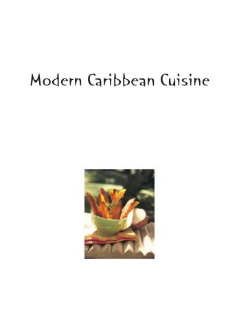 Modern Caribbean Cuisine - Macmillan Caribbean