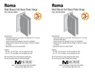 Roma C50-0004 hinge insert.indd - Morse Industries
