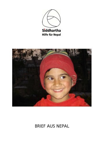 Jahresbericht 2009 - Siddhartha â Hilfe fÃ¼r Nepal eV