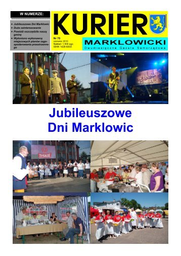 czerwiec kurier 2010 - Gmina Marklowice