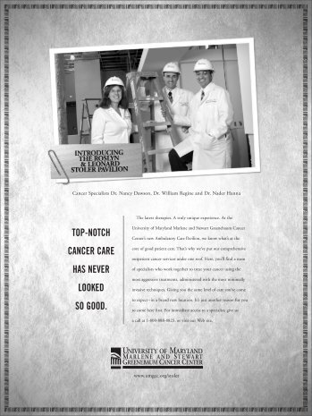 top-notch cancer care has never looked so good. - University of ...