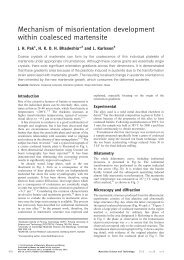 Mechanism of misorientation development within coalesced ...