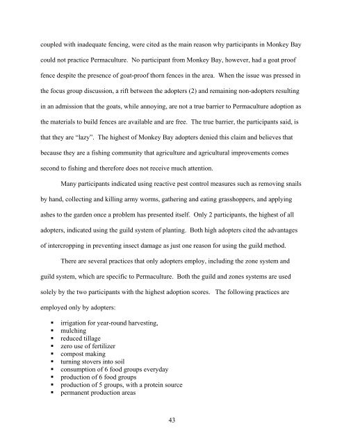 Permaculture, Final Capstone Paper 5-26, Hope - Never Ending Food