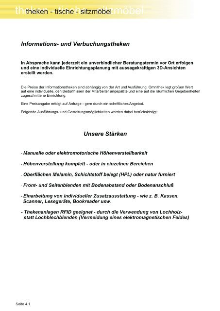 Informations- und Verbuchungstheken - Omnithek Ralf MÃ¼ller GmbH ...