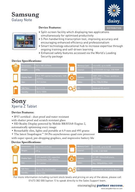 Download - Daisy Distribution