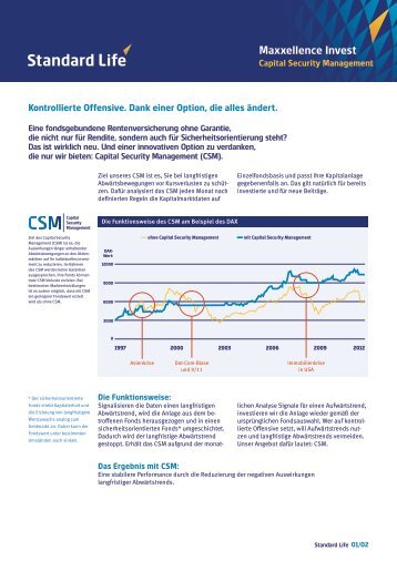 Maxxellence Invest - Standard Life