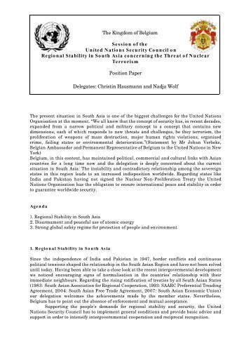 position paper of republic of the position paper of republic of the