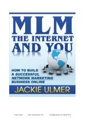 MLM, the Internet & You - Pete Zdanis