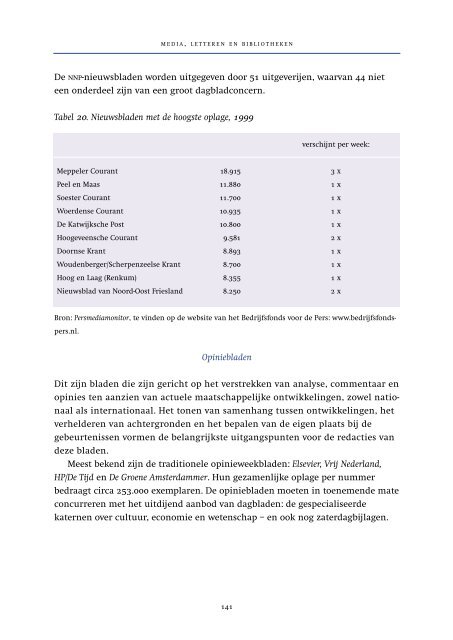 Cultuurbeleid in Nederland - OCW - 2002