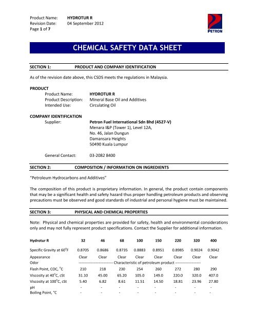 (E) PDF here - Petron