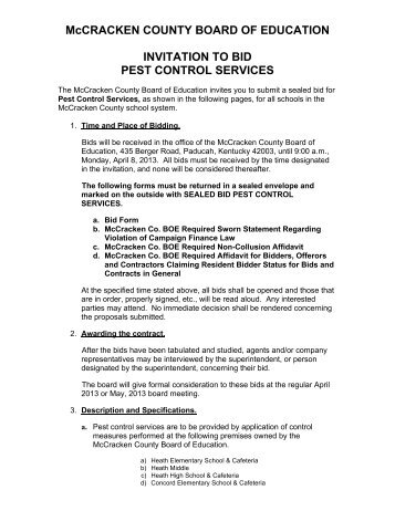 invitation to bid form department of public service and administration