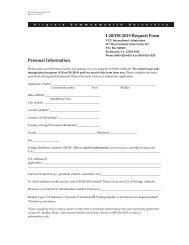 I-20/DS-2019 Request Form - Global Education Office
