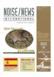 Volume 6, Number 2, June, 1998 - Noise News International