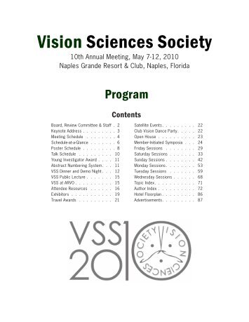 Vision Sciences Society