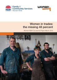 Women in trades: the missing 48 percent - Women NSW