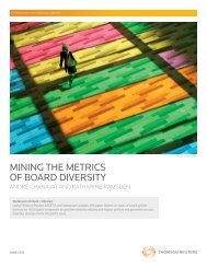 Mining the metrics of board diversity - The Workplace Gender ...