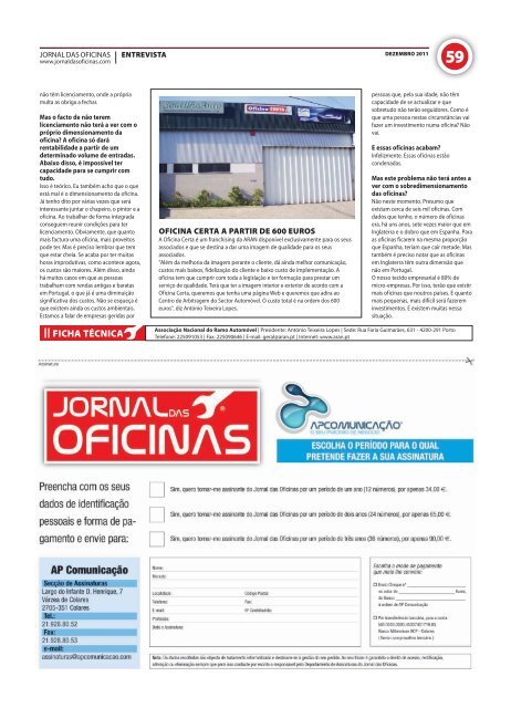 Jornal das Oficinas 073