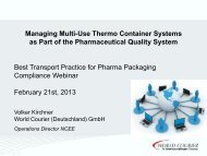 Managing Multi-Use Thermo Container Systems as Part of the ...